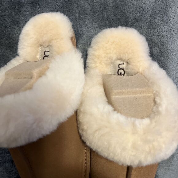 SIZE 7 UGG Women's Scuffette II Slippers in Chestnut Model 1106872 - Picture 7 of 10
